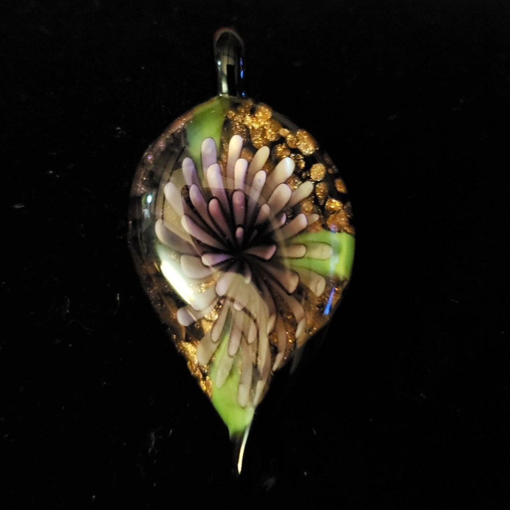 Glass charm